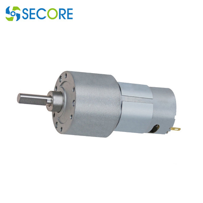 Long Life Smart Home Brushed DC Geared Motor 20W Spur Gear Motor