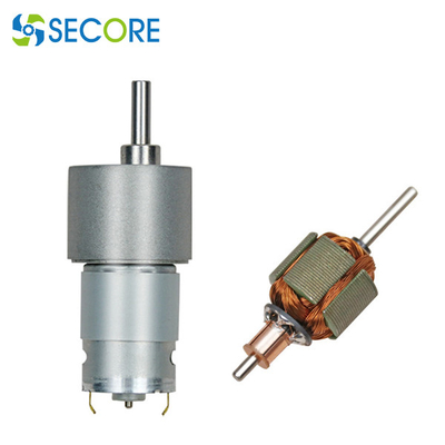 Long Life Smart Home Brushed DC Geared Motor 20W Spur Gear Motor