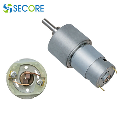 Long Life Smart Home Brushed DC Geared Motor 20W Spur Gear Motor