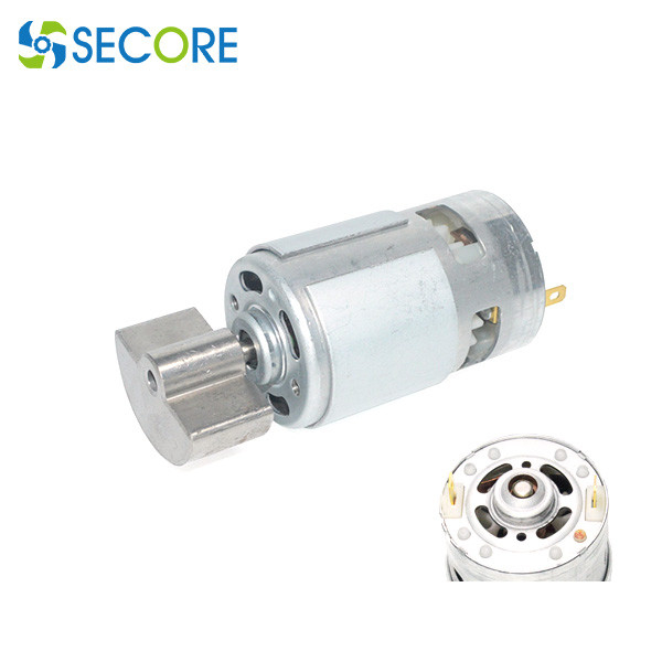 Vibration Impeller DC Gear Motor 10000rpm Sector Shaped 12v 24v